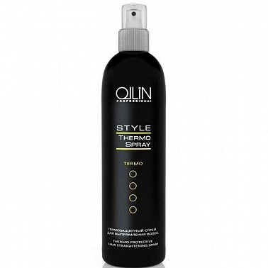 Ollin Style Термозащитный спрей для выпрямления волос 250 мл