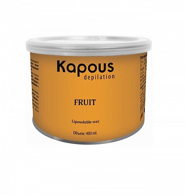 Kapous Воск с ароматом Зеленого яблока в банке 400 мл