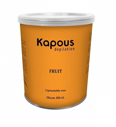 Kapous Воск с ароматом Зеленого яблока в банке 800 мл
