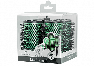 OG MultiBrush Набор брашингов для укладки 56 мм, 4 шт., со съемной ручкой 