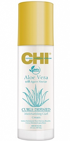 CHI Aloe Vera Увлажняющий крем для вьющихся волос, 147 мл