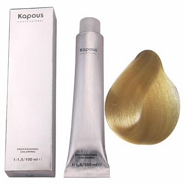 Kapous Professional Крем-краска для волос 900 суперосветляющий натуральный блонд 100 мл