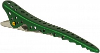 YS Park Shark Clip Зажим зелёный металлик, 1 шт.