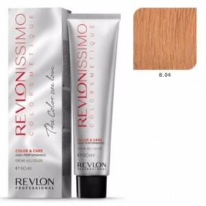 Revlonissimo Colorsmetique 8.04 светлый блондин естественно медный 60 мл Revlonissimo Colorsmetique 8.04 светлый блондин естественно медный 60 мл