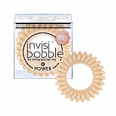 invisibobble Power To Be or Nnude to Be Резинка-браслет для волос бежевая, 3 шт.