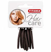 Titania Резинки для волос 5 см, серые, 9 шт