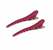 YS Park Shark Clip Зажимы розовый металлик 2 шт.