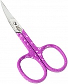 Silver Star Ножницы для ногтей, изогнутое лезвие, пурпурное покрытие