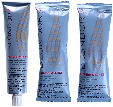 Blondor Набор для мелирования Крем+активатор, 2 х 30 г