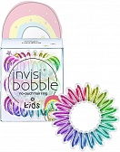 invisibobble KIDS magic rainbow Резинка-браслет для волос разноцветная, 3 шт.