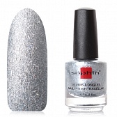 Sophin Лак для ногтей Серебристный металлик, Luxury&Style, 12 мл