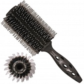 Брашинг Black Carbon щетина + нейлон 77 мм