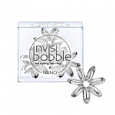 invisibobble Nano Crystal Clear Резинка-браслет для волос прозрачная, 3 шт.