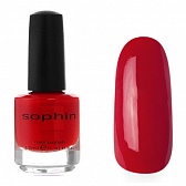 Sophin Лак для ногтей "Ceramic Collection" Насыщенный красный, 12 мл