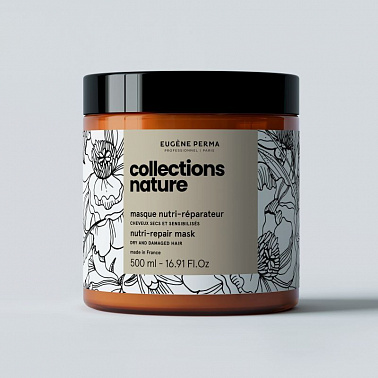 Collections Nature Маска для волос восстанавливающая питательная, 500 мл Collections Nature Маска для волос восстанавливающая питательная, 500 мл