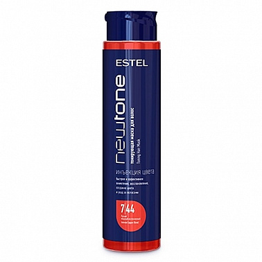 NEWTONE ESTEL HAUTE COUTURE 7/44 Тонирующая маска Русый медный интенсивный, 435 мл