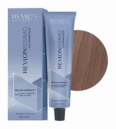 Revlonissimo Colorsmetique 8.21 светлый блондин перламутровый пепельный, 60 мл
