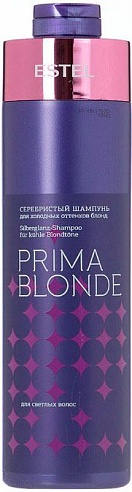 Prima Blonde Серебристый шампунь для холодных оттенков 1000 мл