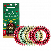 invisibobble Подарочный набор Резинки ORIGINAL Jingle Spiral, 4 шт.
