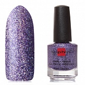 Sophin Лак для ногтей Фиолетовый рассеянный голографик, Sensual Glam Collecttion, 12 мл