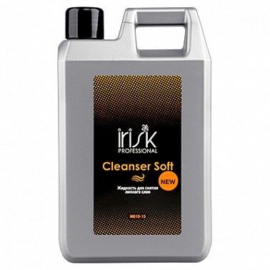 Irisk Cleanser Soft Жидкость щадящая для снятия липкого слоя, 500 мл
