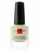 Sophin Лак для ногтей Разбеленный светло-зеленый, Matte Allure, 12 мл
